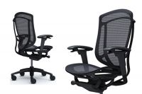 OKAMURA CONTESSA SECONDA Black shell Black Mesh Chair