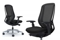 Ergonomická Židle SYLPHY Černá Leštěná OKAMURA, Japan