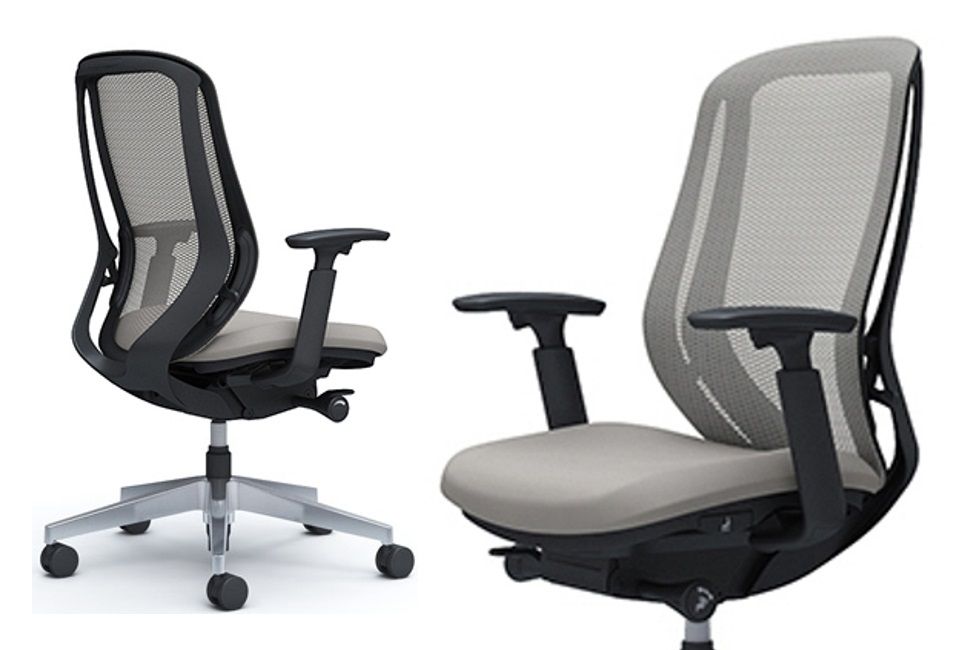 OKAMURA SYLPHY Light Grey Chair