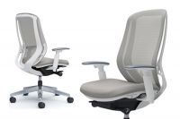 Designová Kancelářská Židle OKAMURA SYLPHY Světle Šedá