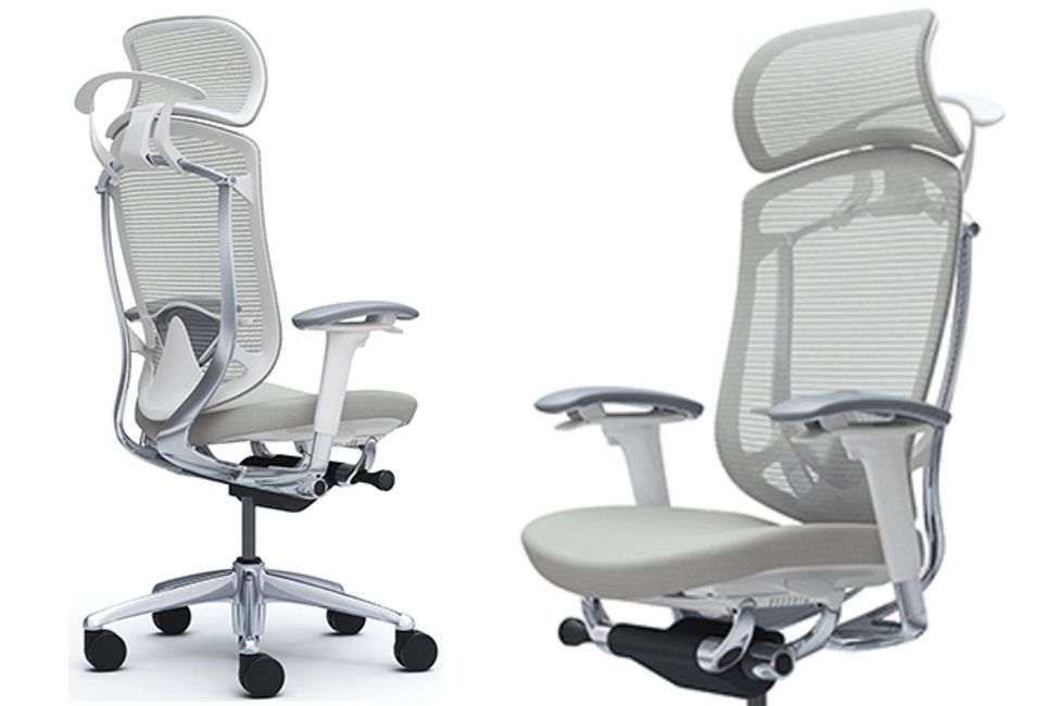 Křeslo CONTESSA SECONDA s Ergonomickým Sedákem a Leštěným Hliníkovým Rámem